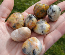 Load image into Gallery viewer, Small Crazy Lace Agate Heart - 30mm