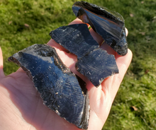 Load image into Gallery viewer, Rough Black Obsidian
