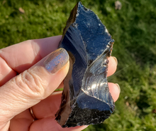 Load image into Gallery viewer, Rough Black Obsidian