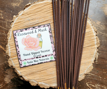 Load image into Gallery viewer, Rosewood and Musk Incense Sticks