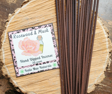 Load image into Gallery viewer, Rosewood and Musk Incense Sticks