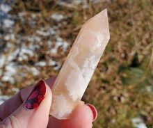 Load image into Gallery viewer, Flower agate gemstone point