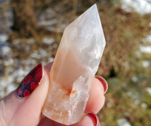 Load image into Gallery viewer, Flower agate gemstone point