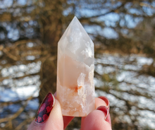 Load image into Gallery viewer, Flower agate gemstone point