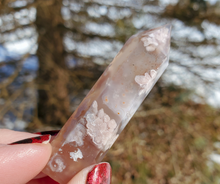 Load image into Gallery viewer, Flower agate gemstone point