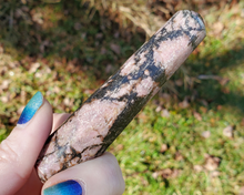 Load image into Gallery viewer, Rhodonite Gemstone Massage Wand