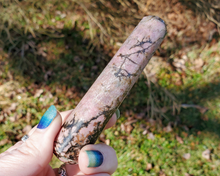 Load image into Gallery viewer, Rhodonite Gemstone Massage Wand