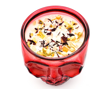 Load image into Gallery viewer, Self Love Intention Candle (Jasmine Vanilla) - 12 oz Red Skull Jar