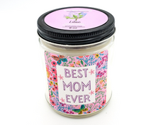 Load image into Gallery viewer, Lilac scented soy candle