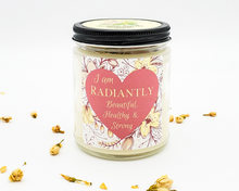 Load image into Gallery viewer, Self Love Intention Candle (Jasmine Vanilla) - 9 oz