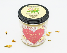 Load image into Gallery viewer, Self Love Intention Candle (Jasmine Vanilla) - 9 oz