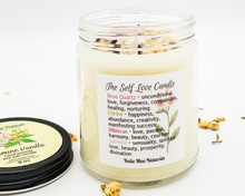 Load image into Gallery viewer, Self Love Intention Candle (Jasmine Vanilla) - 9 oz