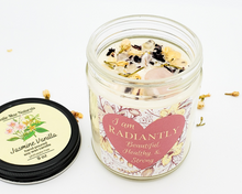 Load image into Gallery viewer, Self Love Intention Candle (Jasmine Vanilla) - 9 oz