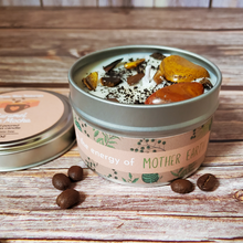 Load image into Gallery viewer, Grounding Intention Candle (Caramel Cafe Mocha) - 6 oz
