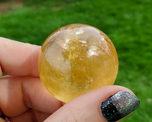 Load image into Gallery viewer, Honey Calcite Sphere