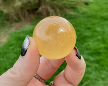 Load image into Gallery viewer, Honey Calcite Sphere
