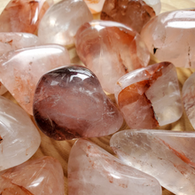 Load image into Gallery viewer, Fire Quartz Tumbled Gemstones