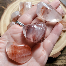 Load image into Gallery viewer, Fire Quartz Tumbled Gemstones