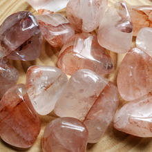 Load image into Gallery viewer, Fire Quartz Tumbled Gemstones