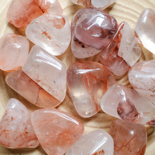 Load image into Gallery viewer, Fire Quartz Tumbled Gemstones