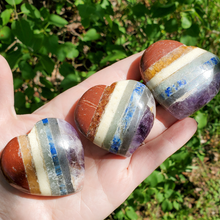 Load image into Gallery viewer, Chakra Gemstone heart