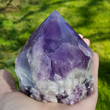 Load image into Gallery viewer, Amethyst top polished point