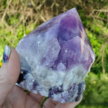 Load image into Gallery viewer, Amethyst top polished point