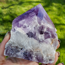 Load image into Gallery viewer, Amethyst top polished point