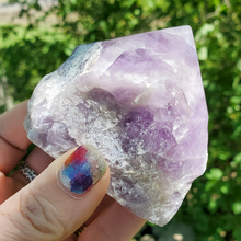 Load image into Gallery viewer, Large Natural Amethyst Top Polished Point