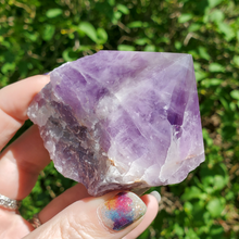 Load image into Gallery viewer, Large Natural Amethyst Top Polished Point