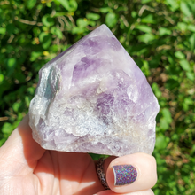 Load image into Gallery viewer, Large Natural Amethyst Top Polished Point