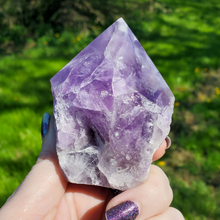 Load image into Gallery viewer, Large Natural Amethyst Top Polished Point
