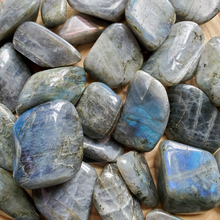 Load image into Gallery viewer, Ethically mined labradorite gemstones