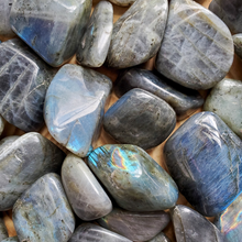 Load image into Gallery viewer, Labradorite tumbled gemstones, ethically mined