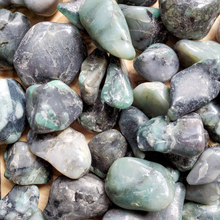 Load image into Gallery viewer, Emerald Tumbled Gemstones