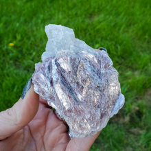 Load image into Gallery viewer, Purple Lepidolite Mica Leaf Crystal