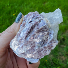 Load image into Gallery viewer, Purple Lepidolite Mica Leaf Crystal