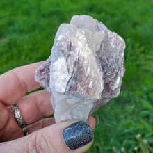 Load image into Gallery viewer, Purple Lepidolite Mica Leaf Crystal