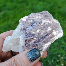 Load image into Gallery viewer, Purple Lepidolite Mica Leaf Crystal