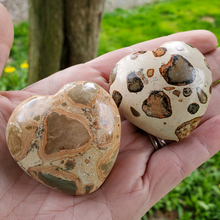 Load image into Gallery viewer, rhyolite gemstone heart