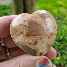 Load image into Gallery viewer, ethically sourced rhyolite gemstone hearts