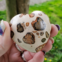Load image into Gallery viewer, rhyolite gemstone heart