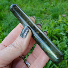 Load image into Gallery viewer, Labradorite gemstone massage wand