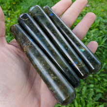 Load image into Gallery viewer, Labradorite gemstone massage wand