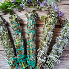 Load image into Gallery viewer, Organic Herb Bundle Smoke Cleansing Stick