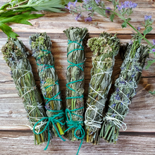 Load image into Gallery viewer, Organic Herb Bundle Smoke Cleansing Stick