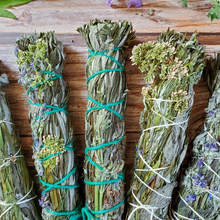Load image into Gallery viewer, Organic Herb Bundle Smoke Cleansing Stick