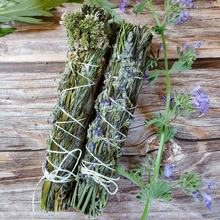 Load image into Gallery viewer, Organic Herb Bundle Smoke Cleansing Stick