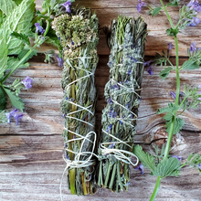 Load image into Gallery viewer, Organic Herb Bundle Smoke Cleansing Stick