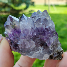 Load image into Gallery viewer, Grade A Brazilian Amethyst druze cluster